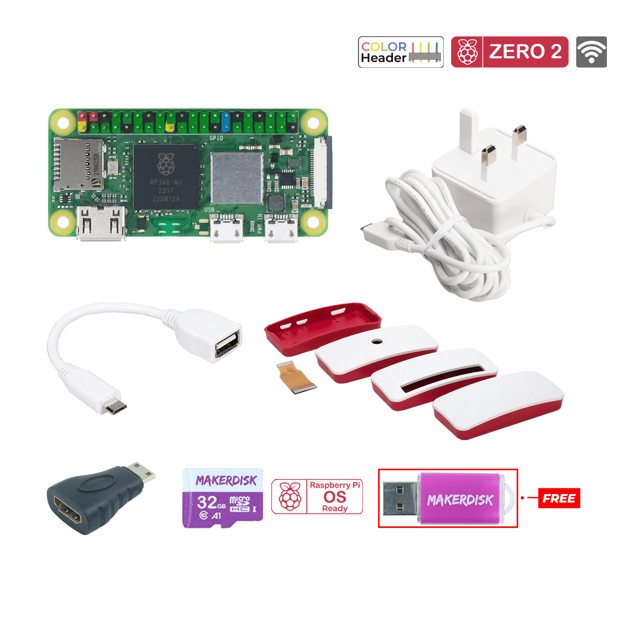 Raspberry Pi Zero W Wh W Wch And Bundles