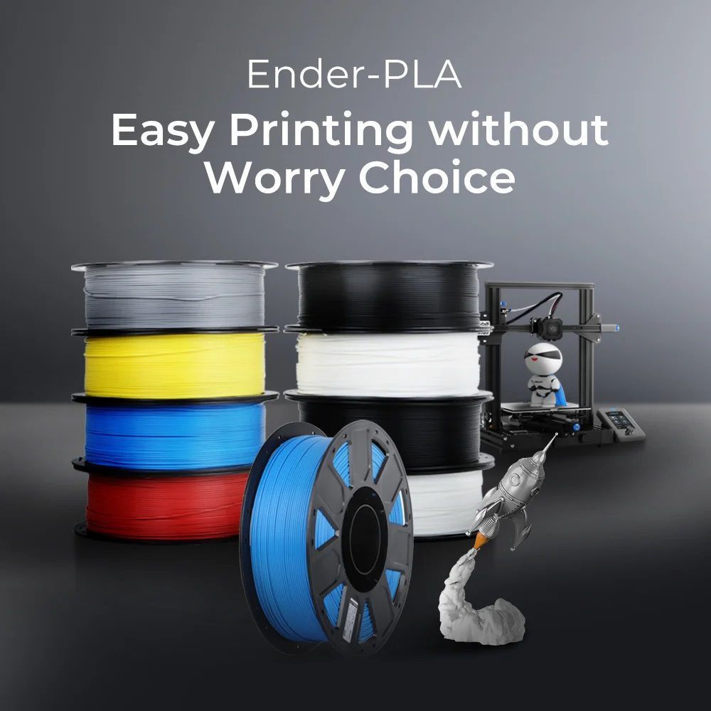 Creality Ender PLA 1 75mm 3D Printing Filament 1kg