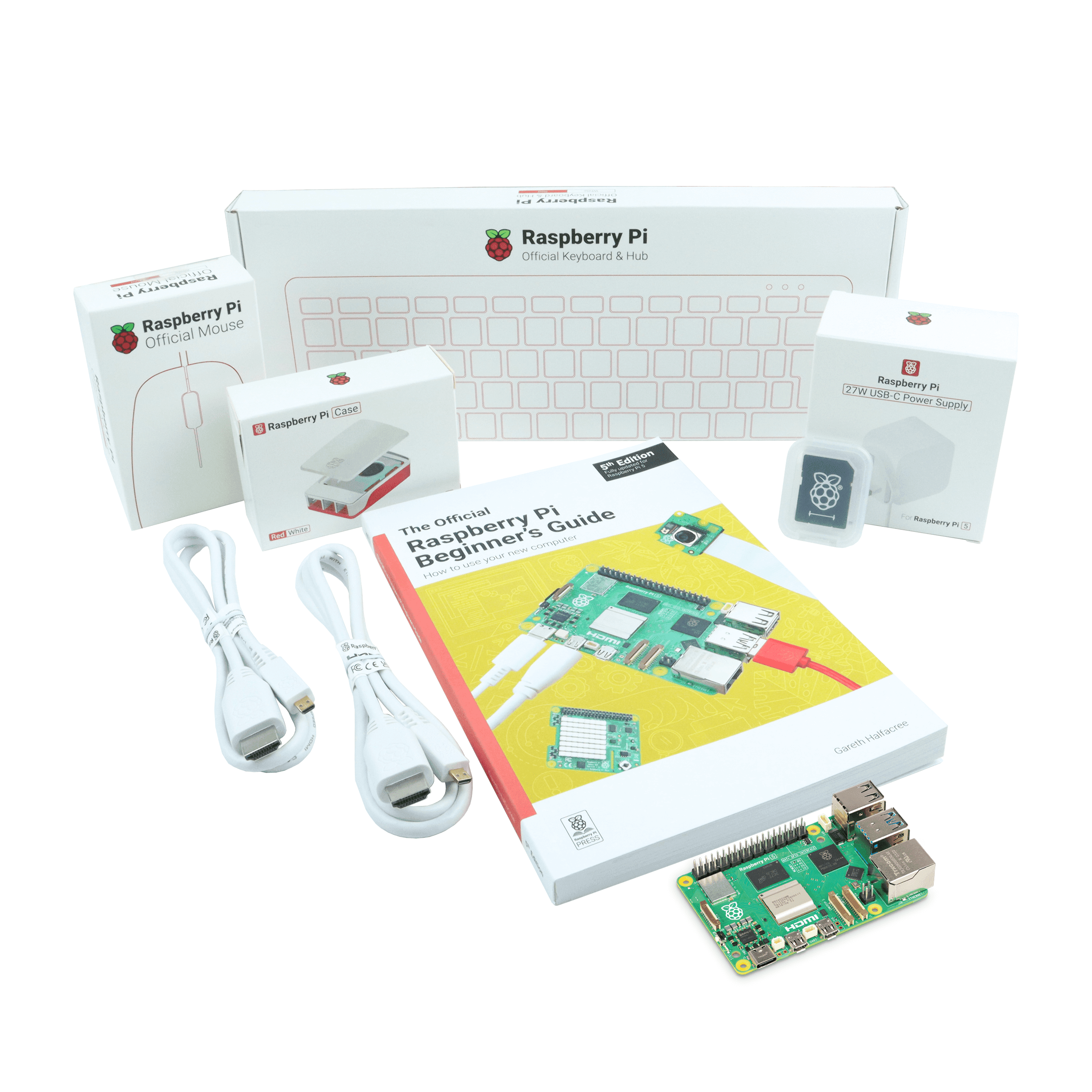 Raspberry Pi 5 Desktop Kit UK Plug