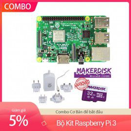 Bộ Kit Raspberry Pi 3 Model B - Cơ bản