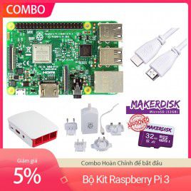 Bộ Kit Raspberry Pi 3 Model B - Hoàn chỉnh