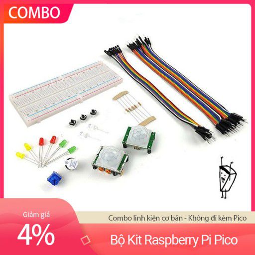 Bộ Kit Raspberry Pi Pico Cơ Bản - không đi kèm Pico