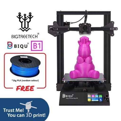 BIQU B1 3D Printer Partially Assembled (Elegant Black)