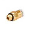 KJH04-M6 PTFE Tube Push Pneumatic Connector