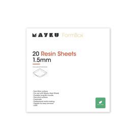 Mayku Resin Sheets (LDPE) 1.5mm 20 Pack 