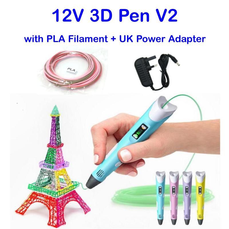 3d pen - printing and drawing pen - upgraded Intelligent 3d - kids