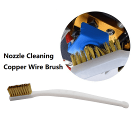 Meiyiu 3pcs/Set 3D Printer Nozzle Cleaning Brushes Copper Iron Nylon Brushes