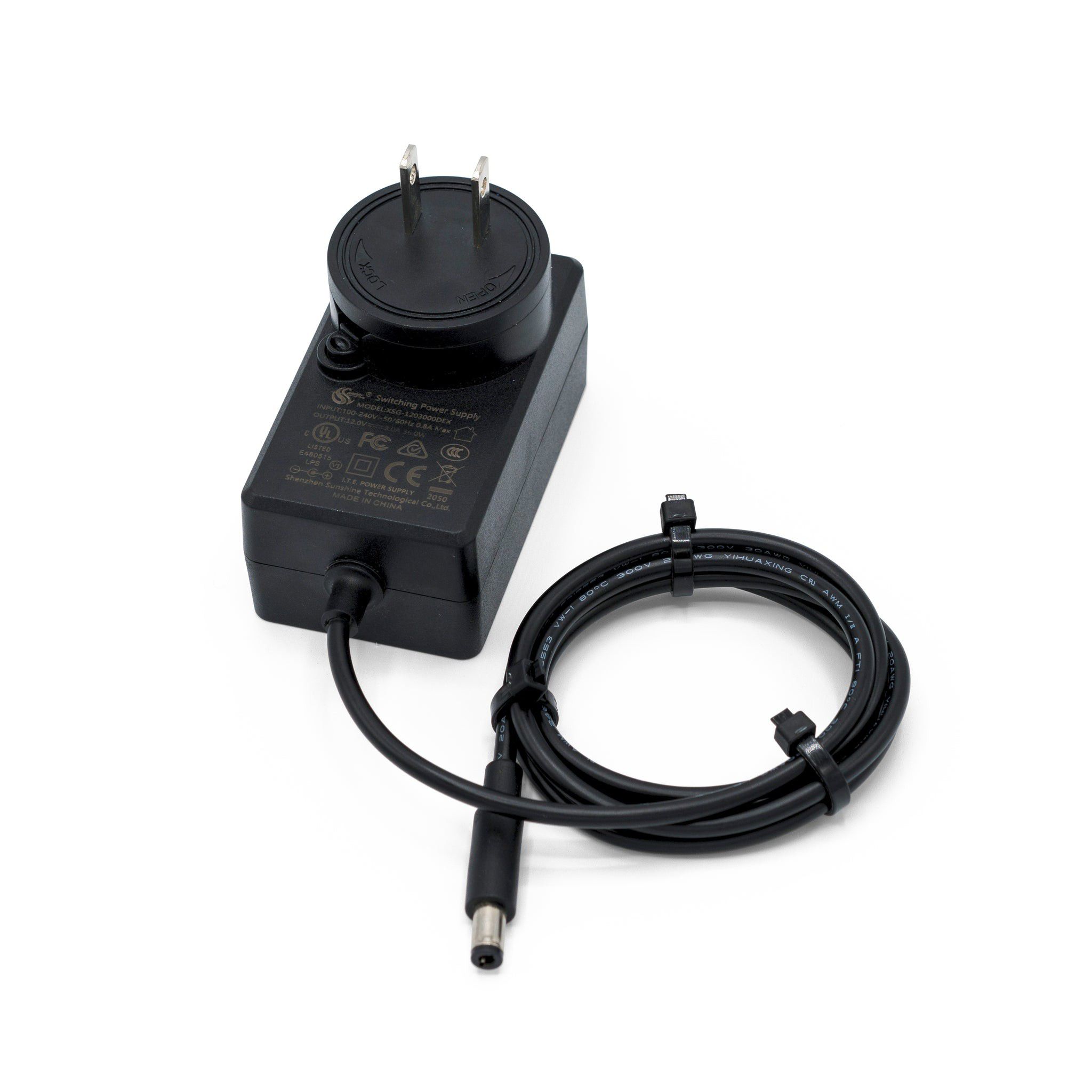 12V 3A Power Adapter Universal Plug (interchangeable)