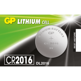 GP CR2016 Coin Cell Battery