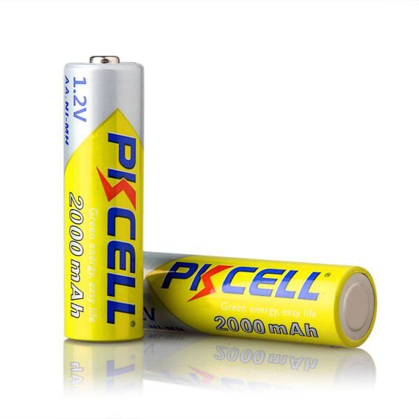 Pkcell Nimh Rechargeable Aa Mah Battery Pcs