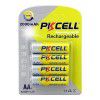 PKCELL NiMH Rechargeable AA 2000mAh Battery (4 Pcs)