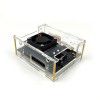 Acrylic Case with Cooling Fan for Jetson Nano 2GB