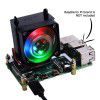 ICE Tower CPU Cooling Fan with Case for RPi 4B - Black
