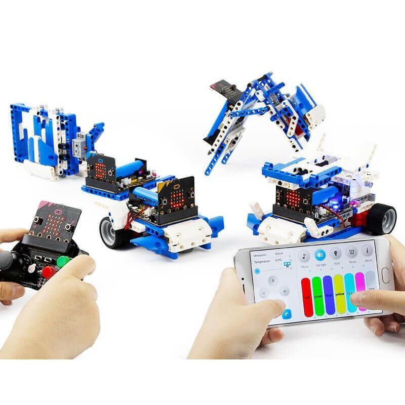 16 In 1 Building:bit Programmable Building Block Kit-w/o Micro:bit