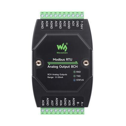 Industrial 8-Ch Analog Output Module - Current Output
