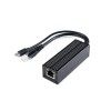 Industry Grade Gigabit PoE Splitter 48V to 5V 2.5A USB-C 