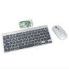Wireless Keyboard Mouse Combo Rechargeable-Black
