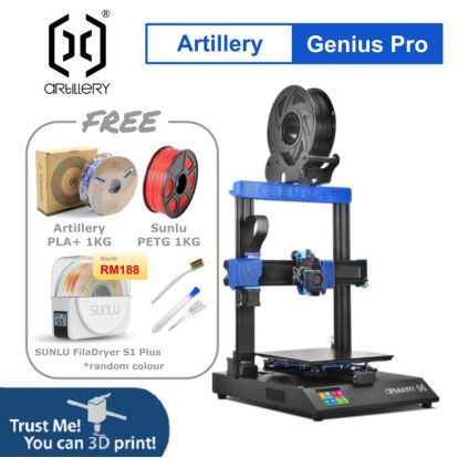 Artillery Genius Pro 3D Printer - Partially Assembled
