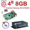 Industry Gateway Kit with 4IO RS485 and RPi 4 Model B Kits