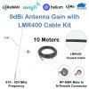 LoRa 923 MHz Fiberglass 200cm 9dBi Antenna with LMR400 Coaxial Cable