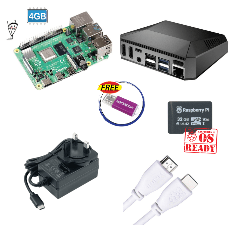 Raspberry Pi 4B 4GB & Argon One ラズパイ