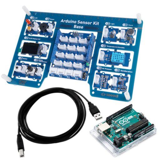 Arduino Grove Sensor Kit with Arduino UNO