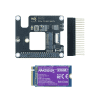 PCIe M.2 M-Key HAT+ for Raspberry Pi 5