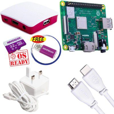 Raspberry Pi 3 Model A+ Basic Kit with Official Case
