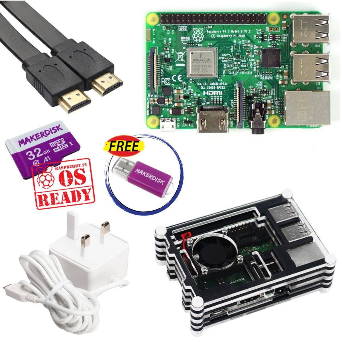 Raspberry Pi 3 Model B 4411