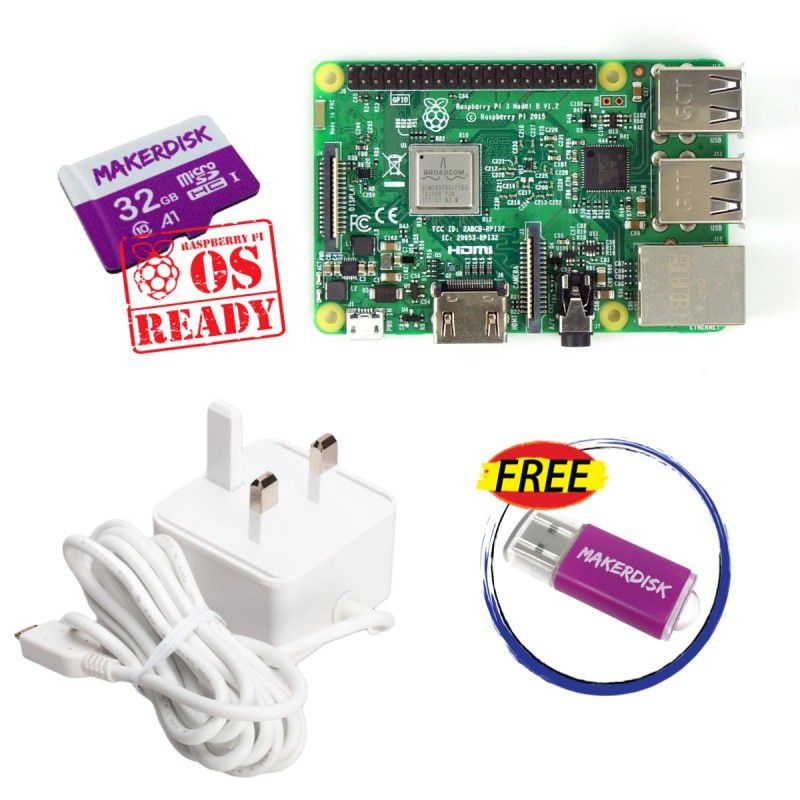 Raspberry Pi 3 Model B and Kits