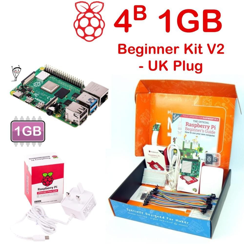 Raspberry Pi 4 Model B 1GB And Kits