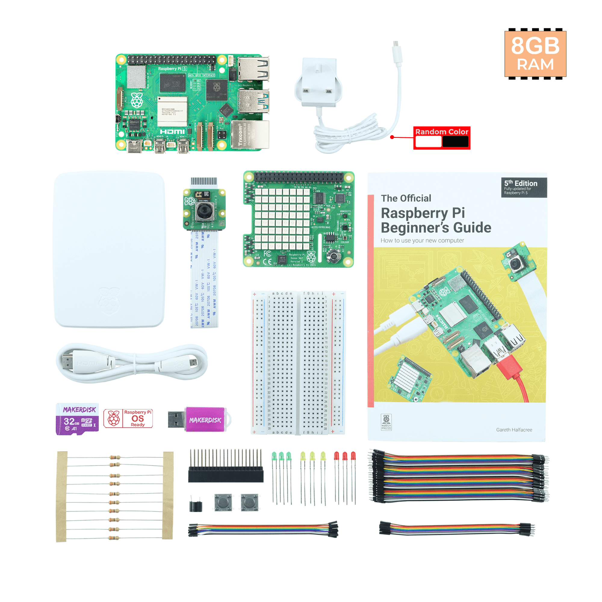 Raspberry Pi 5 Beginner Kit V2