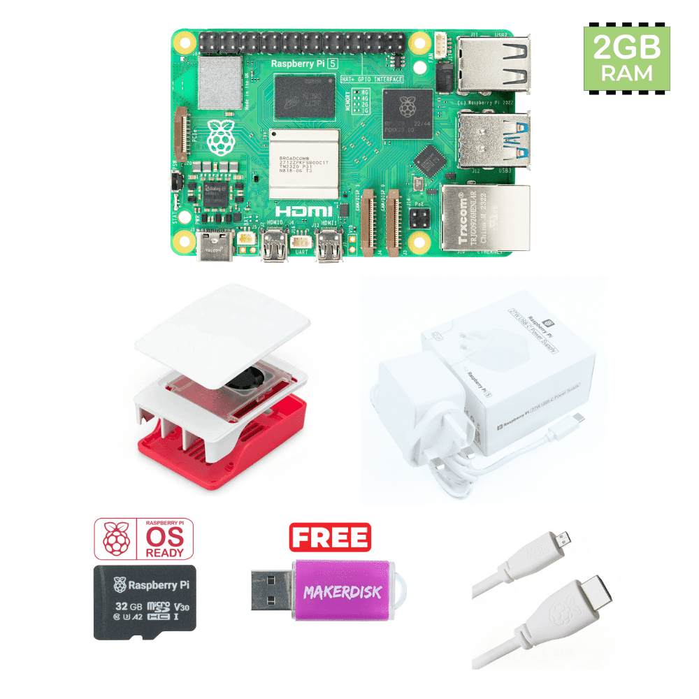 Raspberry Pi 5 Single Board Computer