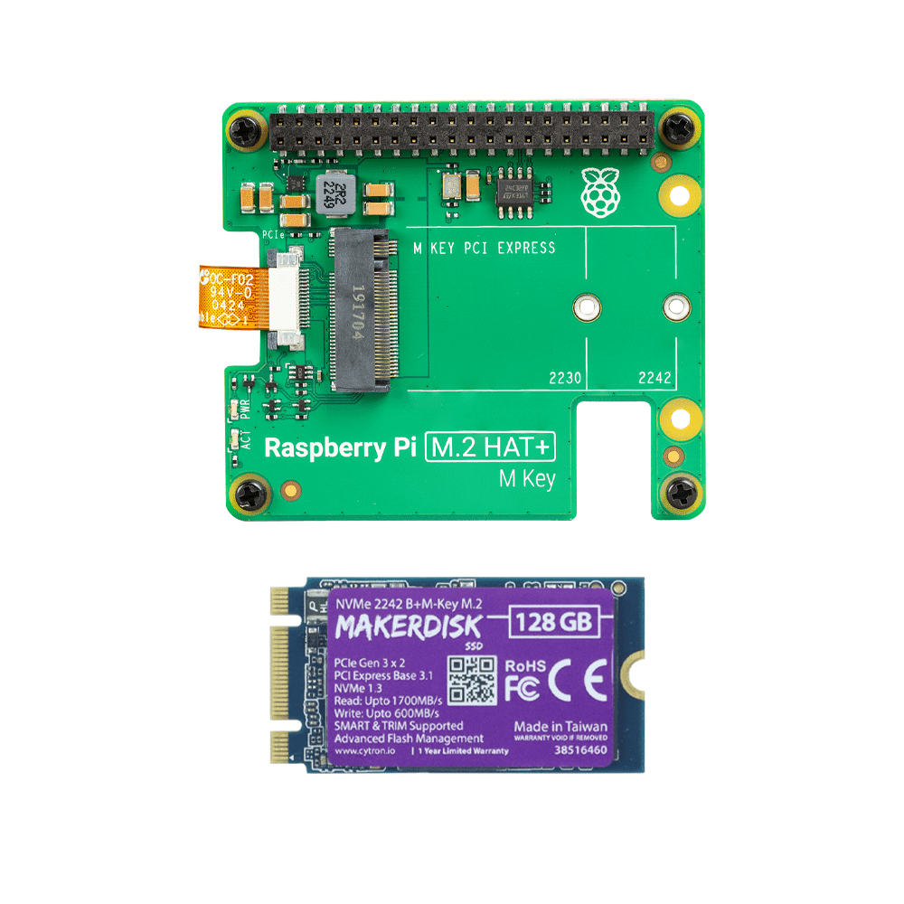 M.2 PCIe HAT+ cho Raspberry Pi