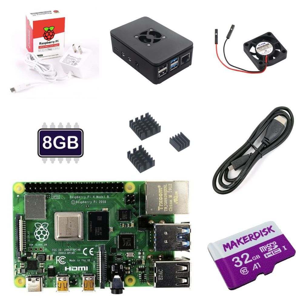 Official Raspberry Pi 4 Model B 8GB และชุดอุปกรณ์