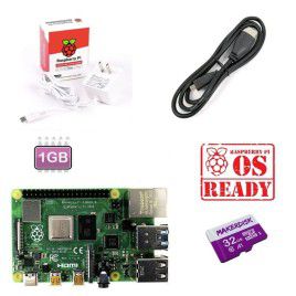 Raspberry Pi 4 (1GB) Basic Kit 