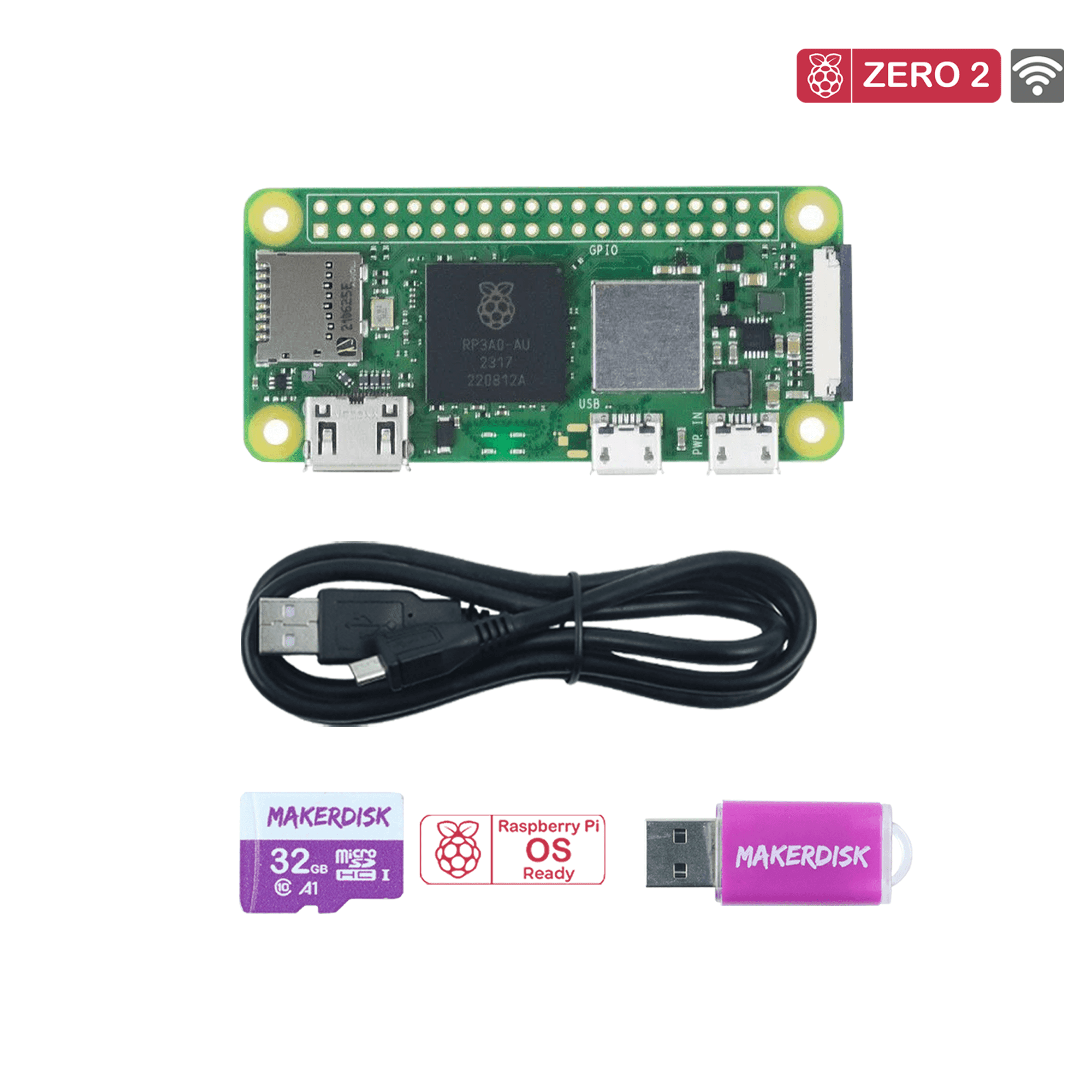 Raspberry Pi Zero W / WH / 2W / 2WH and Bundles