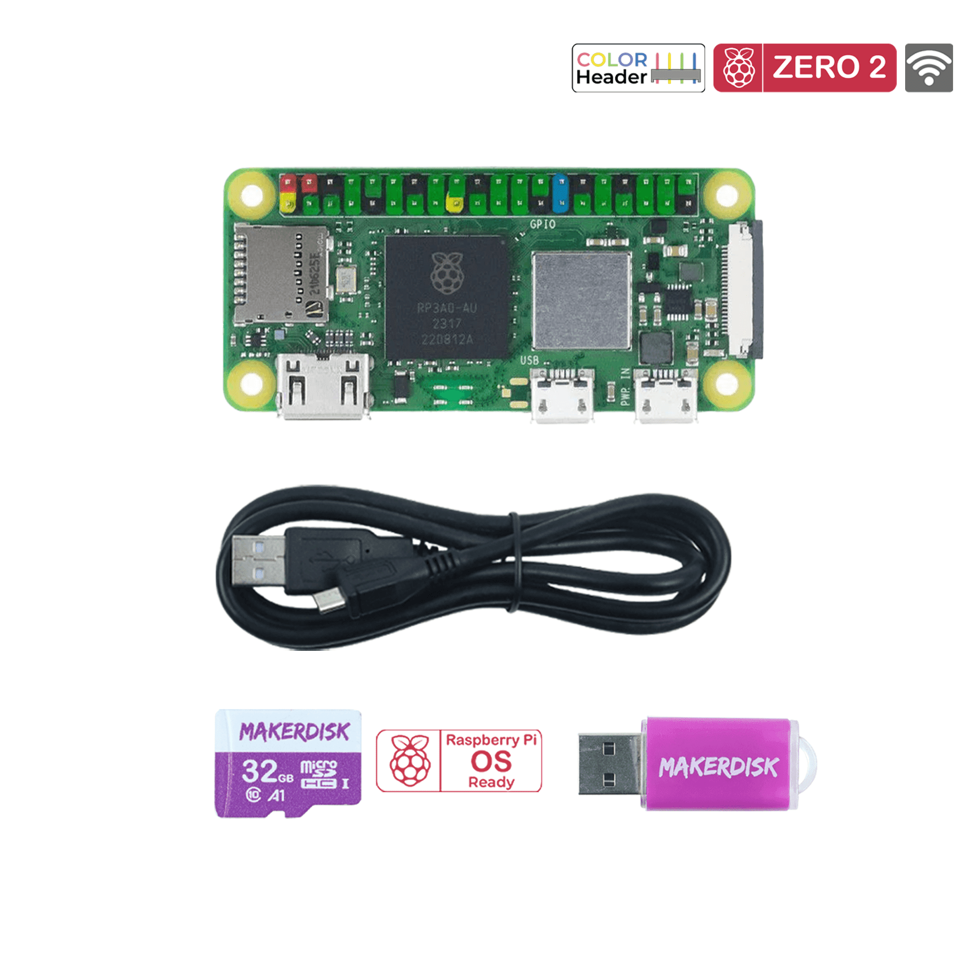 Raspberry Pi Zero W / WH / 2W / 2WH and Bundles