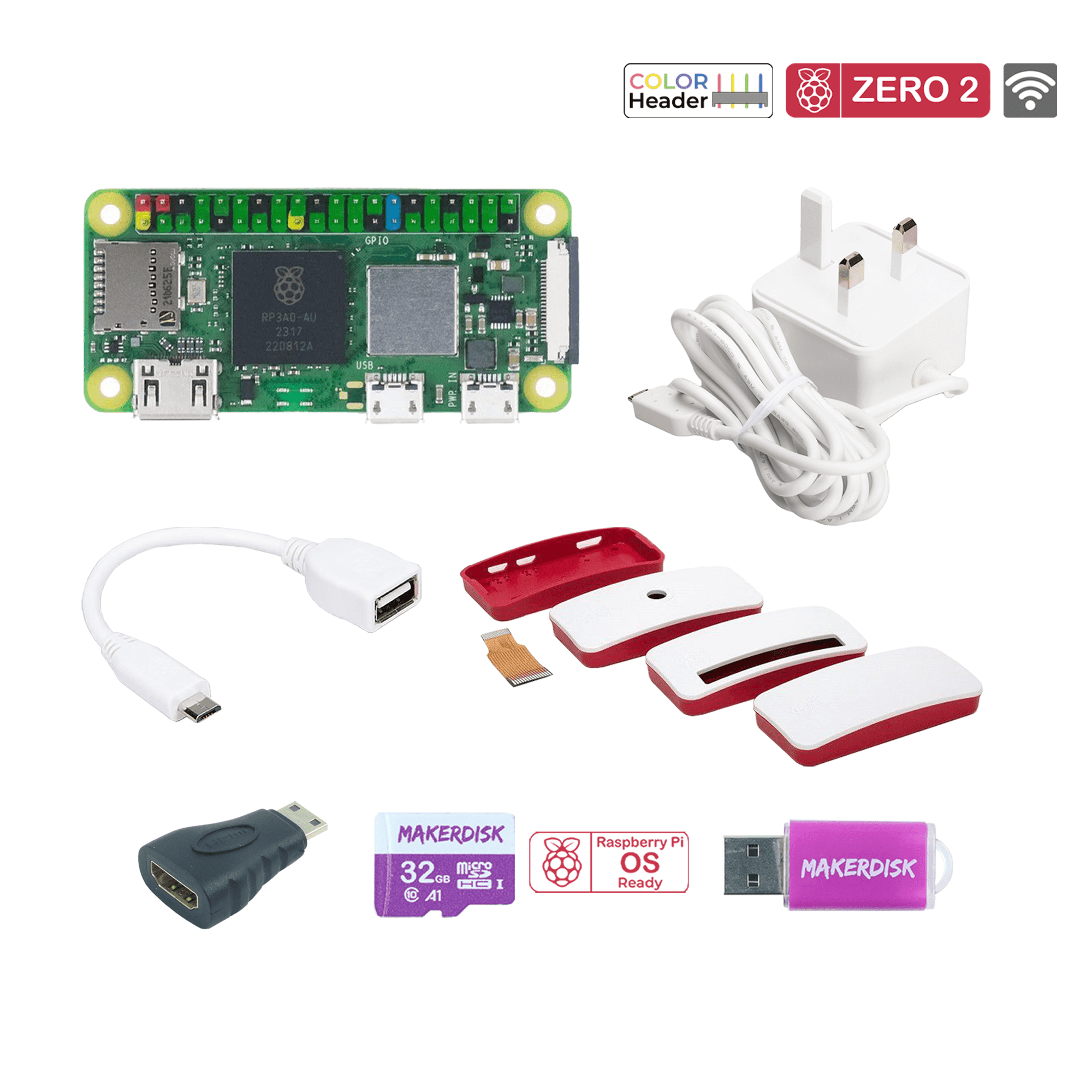 Raspberry Pi Zero W / WH / 2W / 2WH and Bundles