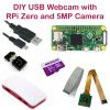 Bộ Kit Webcam USB DIY - Raspberry Pi Zero W và Camera 5MP