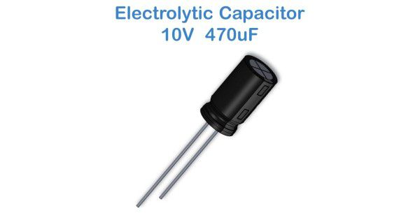 Electrolytic Capacitor 10V 470uF