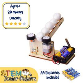 DIY Foam Ball Launcher STEM Kit 