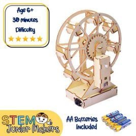 DIY Wooden Ferris Wheel STEM Kit