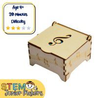 DIY Wooden Music Box STEM Kit