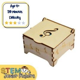 DIY Wooden Music Box STEM Kit