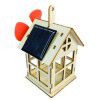 DIY Wooden Solar Power Fan House