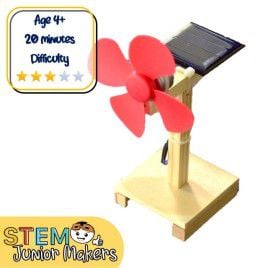 DIY Solar Powered Fan