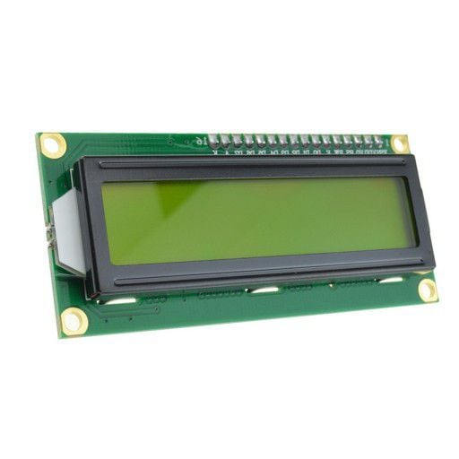 2x16 LCD with I2C Module(Yellow Green)