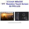 3.5-Inch 480x320 TFT 50FPS Touch Screen for Raspberry Pi 