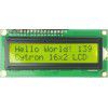 LCD (16x2) Yellow Backlight